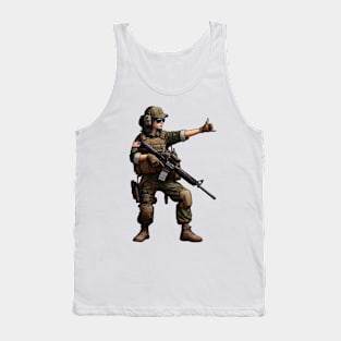 Tactical Girl Tank Top